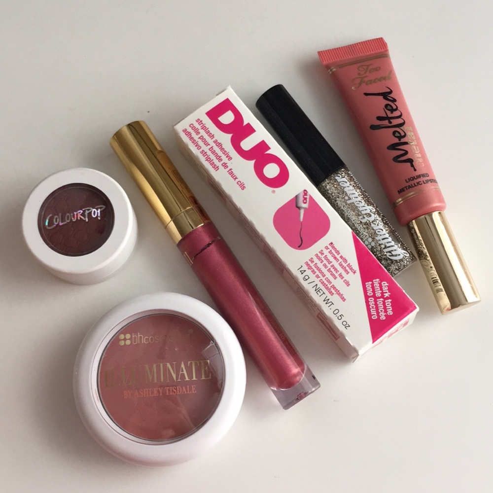 Random collection of cosmetics